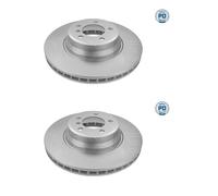 2x Meyle 383 521 3059 / Pd Disco Freni Anteriore per BMW E65 E66 E67