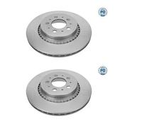 2x Meyle 515 523 0011 / Pd Disco Freno Posteriore per Volvo XC90 I 275