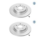 2x Meyle 515 523 0023 / Pd Disco Freno Posteriore 280 MM per Volvo XC40 536