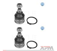 2x Meyle 516 010 0006 Braccio Strutturale Frontale per Mitsubishi Carisma Volvo