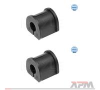 2x Meyle 614 044 0004 Supporto Stabilizzatore Posteriore per Opel Vectra C Cc