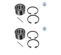 2x Meyle 614 160 0004 Cuscinetto Anteriore Kit Ruota per Opel Astra F Cc Caravan