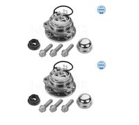 2x Meyle 614 652 0012 Mozzo Della Ruota Anteriore per Opel Astra H GTC Caravan