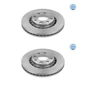 2X Disco Freno Meyle 615 521 6001 Meyle-original: True To Oe. per Opel Vauxha