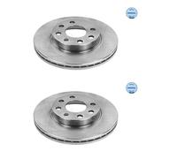 2x Meyle 615 521 6020 Disco Freni Anteriore per Opel Corsa C X01