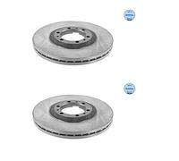 2X Meyle 615 521 6029 Disco Freno Anteriore Per Opel Frontera A Sport Isuzu