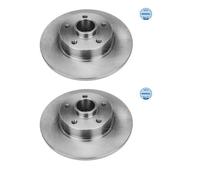 2x Meyle 615 523 0018 Disco Freno Posteriore per Fiat Talento Bus