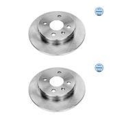 2x MEYLE 615 523 0023 Disco Freno Posteriore per Opel Astra G Cc