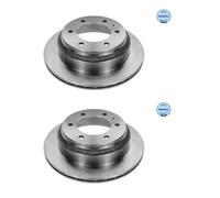 2x Meyle 615 523 6033 Disco Freno Posteriore per Opel Frontera A Sport Isuzu