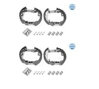 2X Meyle 714 042 1004/K Set Di Freni Posteriori Per Ford Focus Focus Turnier