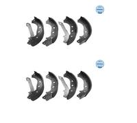 2X Meyle 714 533 0007 Set Di Freni Posteriori Per Ford Tourneo Connect
