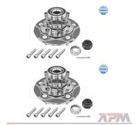 2x Meyle 714 653 0001 Kit di Riparazione Mozzo Ruota Frontale per Ford Transit