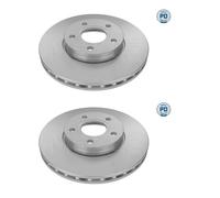 2x Meyle 715 521 0034 / Pd Disco Freni Anteriore per Ford Focus III Familiare