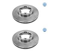 2x Meyle 715 521 7043 Disco Freni Anteriore per Ford Transit Tourneo Transit