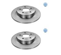 2x Meyle 715 523 0022 Disco Freno Posteriore per Ford Focus III Familiare