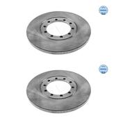 2x Meyle 715 523 7044 Disco Freno Posteriore per Ford Transit Tourneo Transit