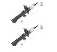 2X Meyle 726 623 0008 Ammortizzatori Anteriori Per Ford KA RB