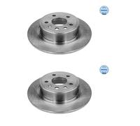 2x Meyle 815 521 5025 Disco Freno Posteriore per Saab 9-5 YS3E
