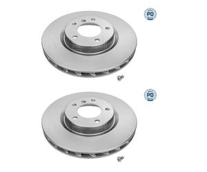 2X Meyle Bremsscheibe 315 521 0027/PD Anteriore Destra Per BMW E36