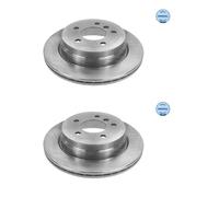 2x MEYLE Bremsscheibe Posterior BMW E90 E91 E92 E93 E87 E81 E84 300mm 20mm