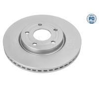 2X MEYLE Dischi Freno Anteriore Adatti Per Ford Puma CF7 J2K