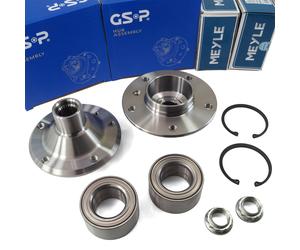 2x Meyle Kit Cuscinetto Ruota + GSP Mozzo per BMW 3er E90 E91 Z4 E86 E89 E85