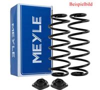 2x MEYLE Molla di Sospensione + Piastre Camber Frontale per VW Classica Polo