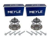 2X MEYLE Mozzo Ruota Con Anello Sensore ABS Cuscinetto Posteriore Adatto A per