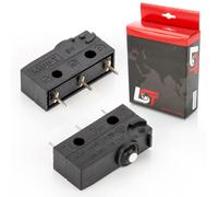 2X Micro Interruttore Tasto Centrale Blocco Pulsante 250VAC Per Skoda