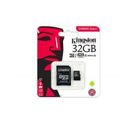2x MICRO SDHC 32GB CLASSE 10 SDCS/32GB 80MB/s KINGSTON CANVAS SELECT
