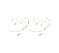 2X Microfono con Gancio Auricolare, Microfono A Condensatore Omnidirezionale con Copertura per Microfono