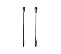 2X Microfono Dinamico Professionale per DJ con Interruttore per Mixer, Microfono Dedicato per Gridare Dischi, Microfono per DJ A Collo D'Oca per Bar