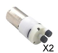 2X Mini Pompa Acqua Aria Filtri Sommergibile Serbatoio Pesci DC 12V