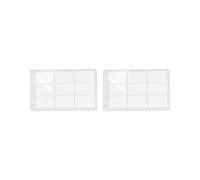 2X Mirino Strumento di Composizione Triangolo D'Oro Visualizzatore/Visualizzatore di Fotografia/Pittura/Disegno. Formato Carta di Credito, Adatto al