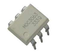 2X MOC3063 FOTOACCOPPIATORE DIP-6 integrato driver OPTOISOLATORE MOC 3063