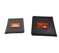 2x Modanature decorative FAST Davanti S+D per CITROËN, FIAT, PEUGEOT BOXER,