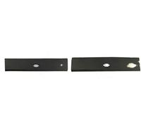 2x Modanature decorative FAST Retro S+D per NISSAN, OPEL, RENAULT MASTER III,