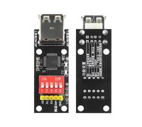 2X Modulo Convertitore da HID A Seriale CH9350 per Tastiera, Mouse, Scanner di Codici A Barre, Porta COM Virtuale da USB A TTL RS232 UART