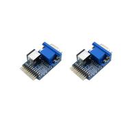 2X Modulo da VGA un PS2 Scheda di Sviluppo Scheda Adattatore Modulo di Test VGA PS2