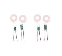 2X Modulo di Alimentazione Wireless 5V2A Modulo Pratico Multifunzionale per Trasmettitore e Ricevitore di Ricarica Wireless