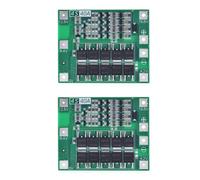 2X Modulo di Protezione BMS per Scheda PCB BMS Caricabatterie Agli Ioni di Litio 4S 40A 18650 per Modulo Trapano 14.8V 16.8V Lipo