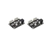 2X Modulo di Ricarica Rapido USB Doppio per Auto, Ingresso 6V-30V, Porta Singola 18W, per Scheda di Veicolo per Auto QC2.0 QC3.0 B