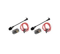 2X Modulo di Riconoscimento Vocale con Microfono Dupont Speech Recognition Scheda di Controllo Vocale Compatibile con