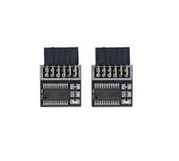 2X Modulo di Sicurezza per Crittografia TPM 2.0 Modulo LPC-12PIN per Scheda Remota per GIGABYTE 12PIN LPC TPM2.0 LPC Modulo di Sicurezza A 12 Pin