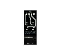 2X Modulo Dimmer Luce AC A 2 Canali, Logica 3,3 V/5 V, AC 50/60H, 220 V/110 V, per Lampade, Elementi, Ventilatori, Pompe
