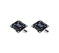 2X Modulo Display OLED da 1,3 Pollici 128x64 Display LCD 4PIN I2C IIC Comunica per