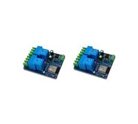 2X Modulo Relè WIFI A 2 Canali 30A ESP32-WROOM-32E Modulo Scheda di Sviluppo per Controllo Wireless Home DC7-28/5V