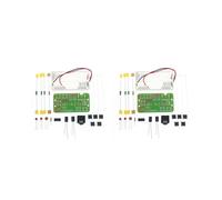 2X Modulo Ricevitore Radio Stereo FM Regolabile da 76-108 MHz Kit DIY Ricevitore Wireless Produzione Elettronica DIY