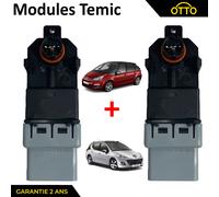 2X MODULO TEMIC MOTORE ALZAVETRO PER SCUDO 206 207 308 EXPERT C3 C4 PICASSO
