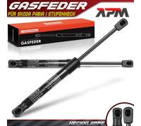 2x Molla Gas Posteriore Dämpfer 280Mm 450N Per Skoda Fabia I Berlina 1999-2007
